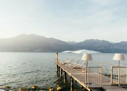 Hotels right at Lake Garda ✱ Hotels with private beach