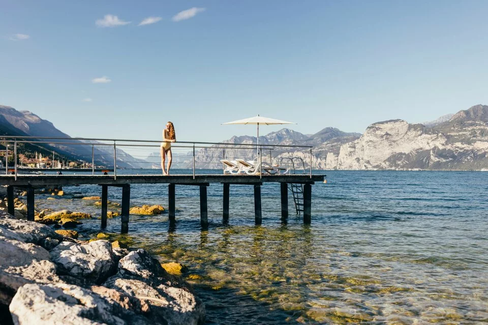 Hotel sul Lago di Garda : Con spiaggia privata e terrazza