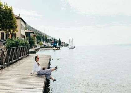 Hotels right at Lake Garda ✱ Hotels with private beach