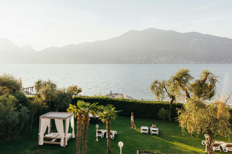 Gardasee Hotel ✱ 3-Sterne-Hotel Orione mit eigenem Garten